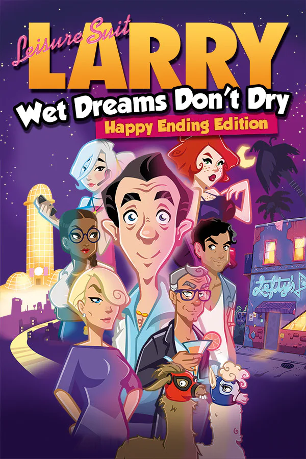 Copertina di Leisure Suit Larry - Wet Dreams Don't Dry
