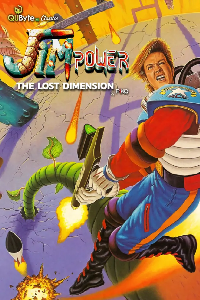 Copertina di QUByte Classics: Jim Power: The Lost Dimension by PIKO