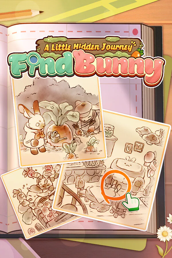 Copertina di Find Bunny : A Little Hidden Journey