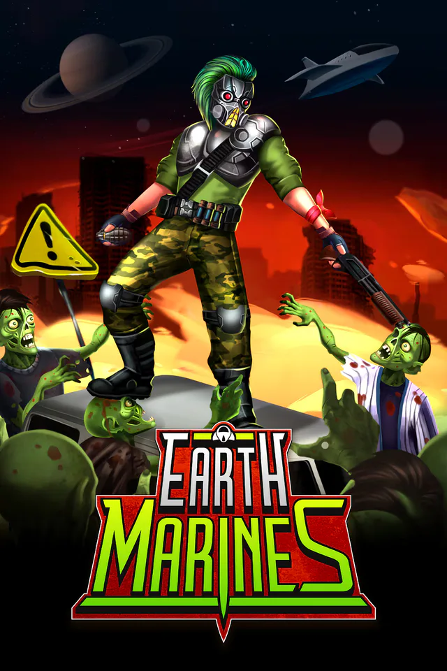 Copertina di Earth Marines