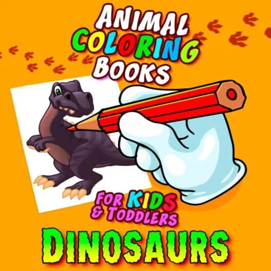 Copertina di Animal Coloring Books for Kids & Toddlers: Dinosaurs