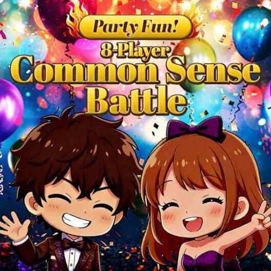 Copertina di Party Fun! 8-Player Common Sense Battle