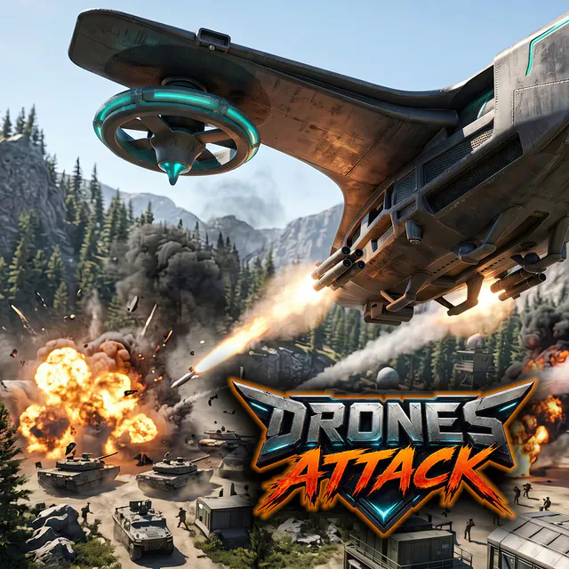 Copertina di Drones Attack