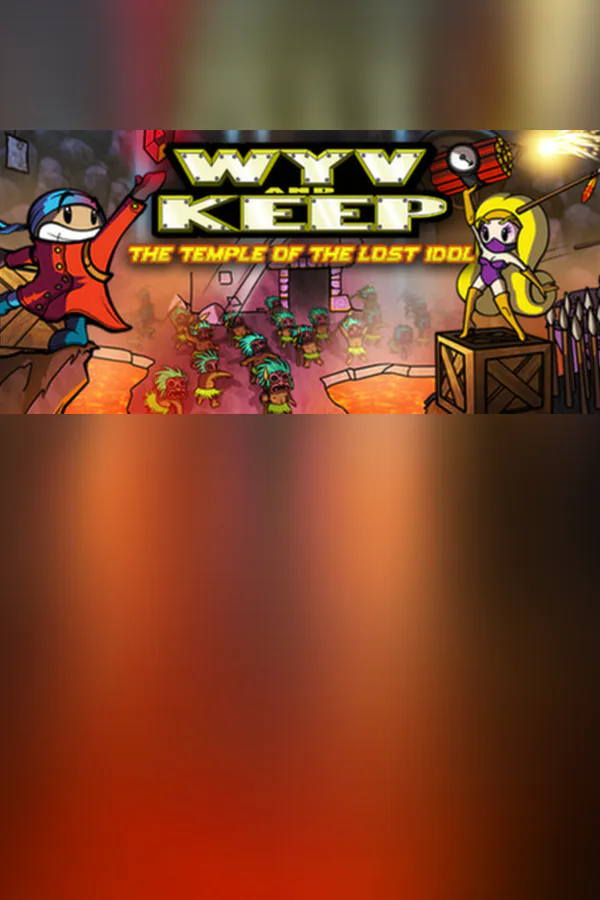 Copertina di Wyv and Keep: The Temple of the Lost Idol