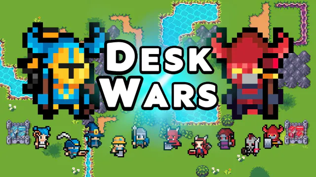 Copertina di Desk Wars