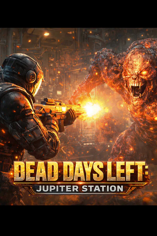 Copertina di Dead Days Left: Jupiter Station