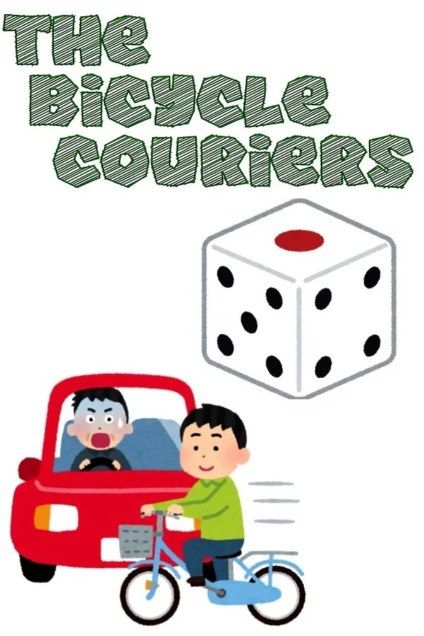 Copertina di The bicycle couriers