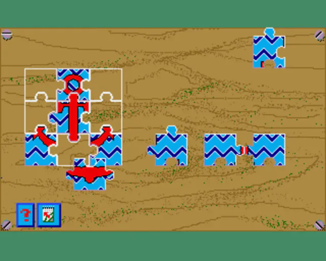 Copertina di Bambinours Solves a Jig Saw Puzzle