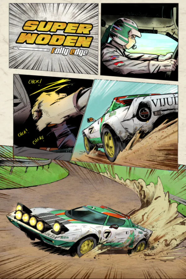 Copertina di Super Woden Rally Edge
