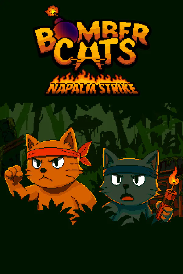 Copertina di Bomber Cats: Napalm Strike