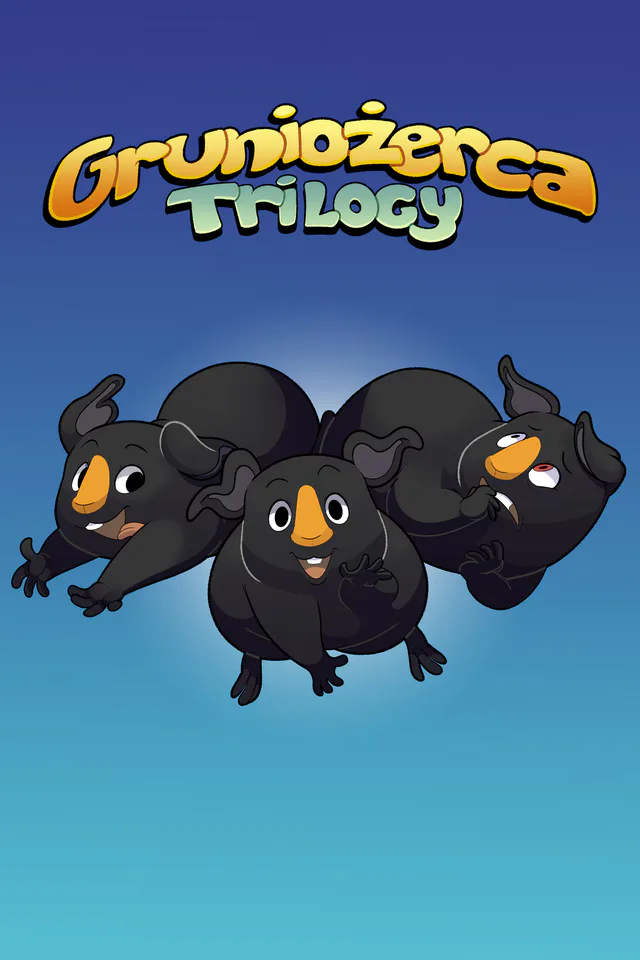 Copertina di Gruniożerca Trilogy