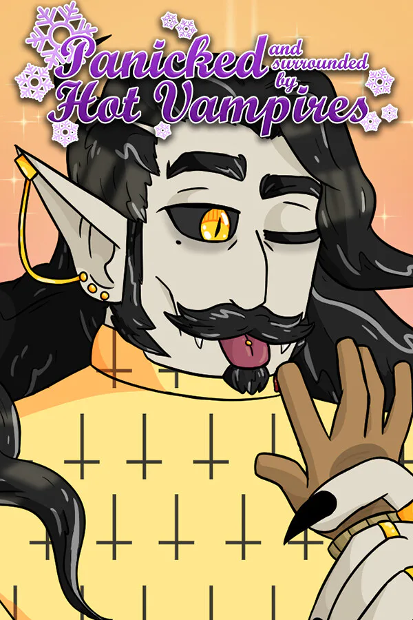Copertina di Panicked and Surrounded by Hot Vampires
