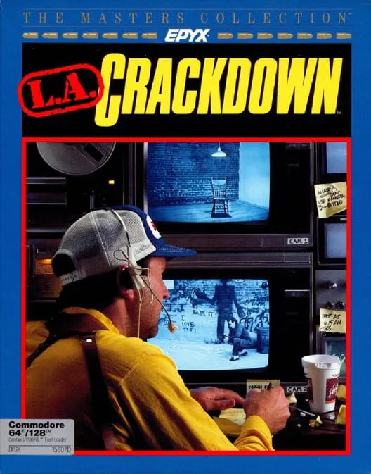 Copertina di L.A. Crackdown