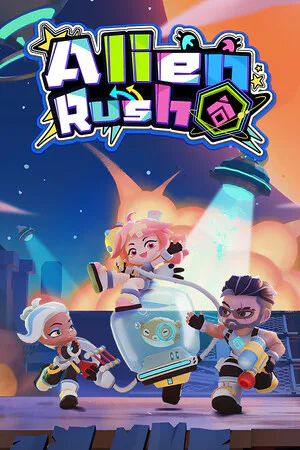 Copertina di Alien Rush