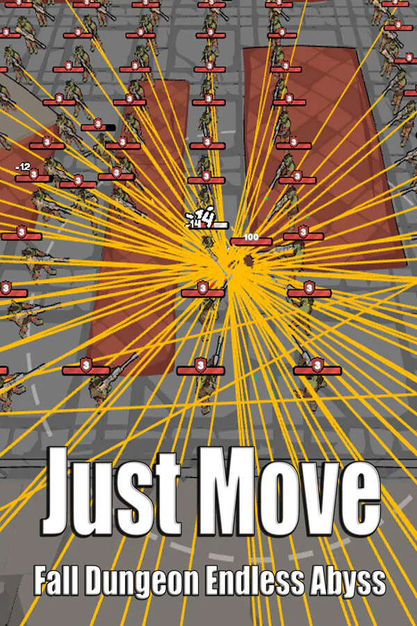 Copertina di Just Move Fall Dungeon Endless Abyss