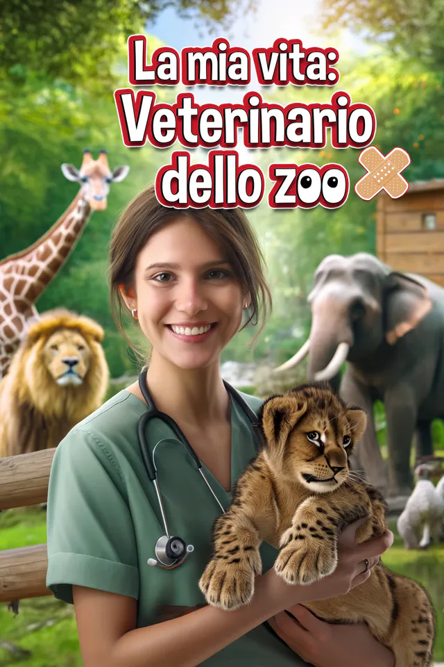 Copertina di La mia vita: Veterinario dello zoo