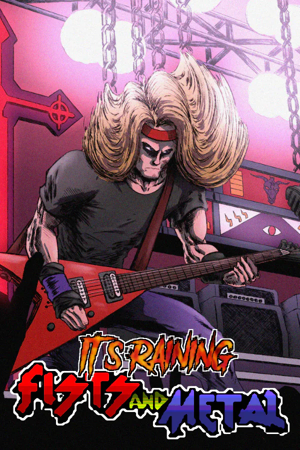 Copertina di It's Raining Fists and Metal