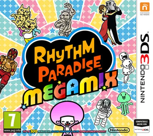 Copertina di Rhythm Paradise Megamix