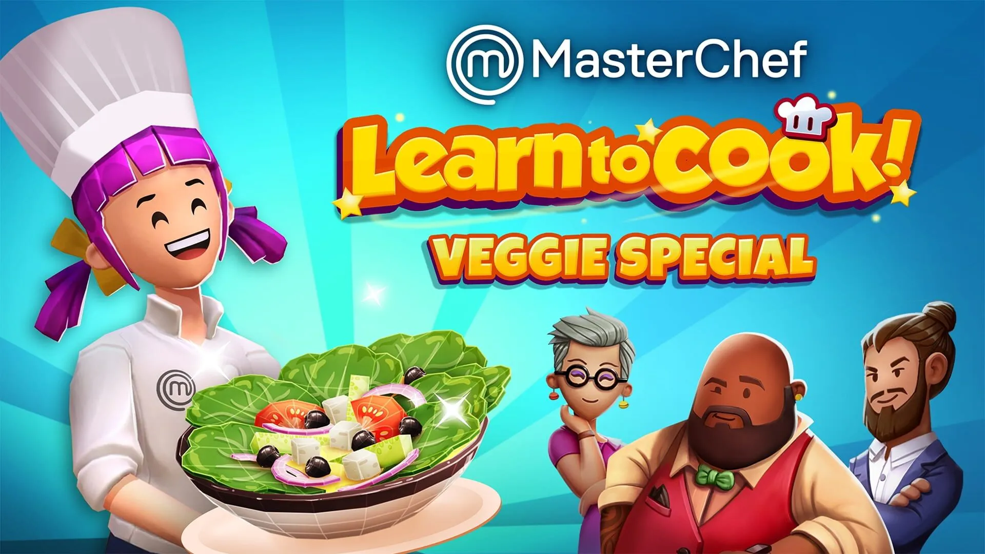 Copertina di MasterChef: Learn to Cook! - Veggie Special