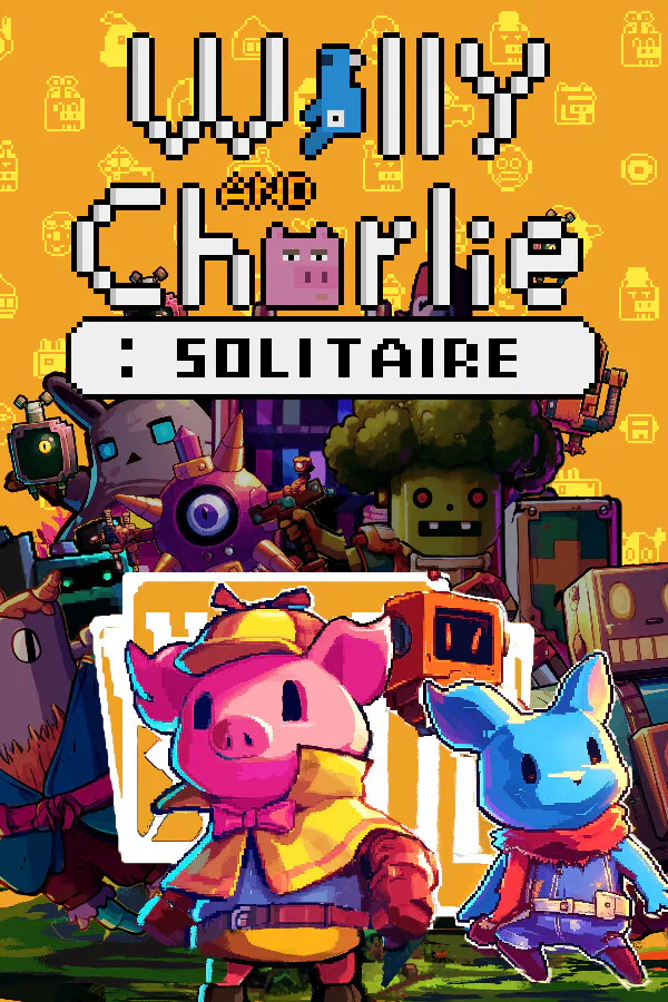 Copertina di 威小鼠和猪大常:接龙(Willy and Charile: Solitaire)