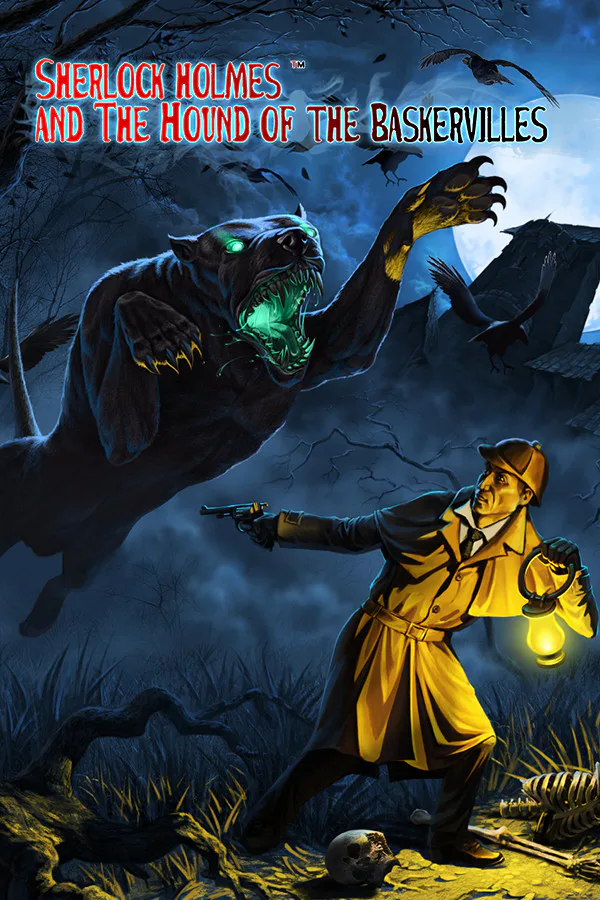 Copertina di Sherlock Holmes and The Hound of The Baskervilles