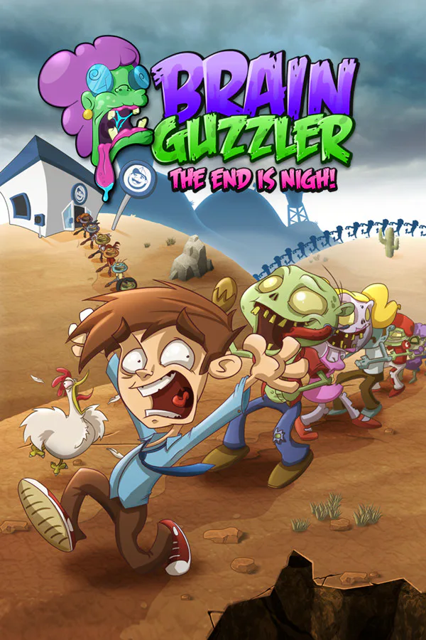 Copertina di Brain Guzzler: The End Is Nigh