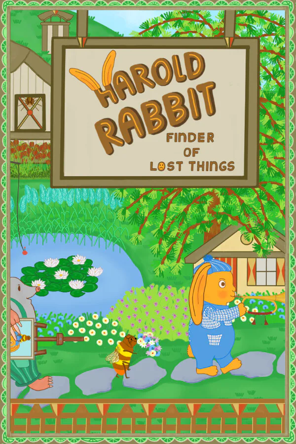 Copertina di Harold Rabbit - Finder of Lost Things