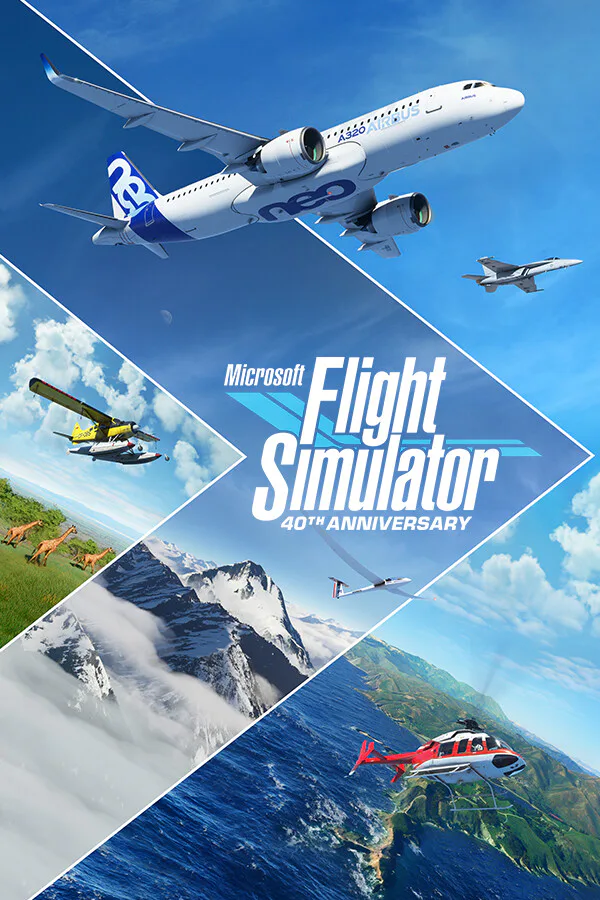 Copertina di Microsoft Flight Simulator (2020) 40th Anniversary Edition