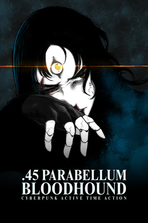 Copertina di .45 PARABELLUM BLOODHOUND - Cyberpunk Active Time Action