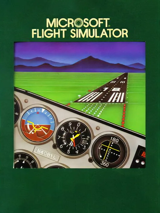 Copertina di Microsoft Flight Simulator 1.0
