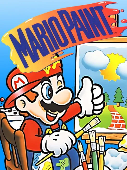 Copertina di Mario Paint