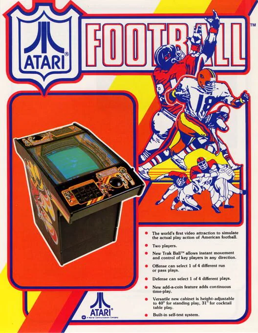 Copertina di Atari Football
