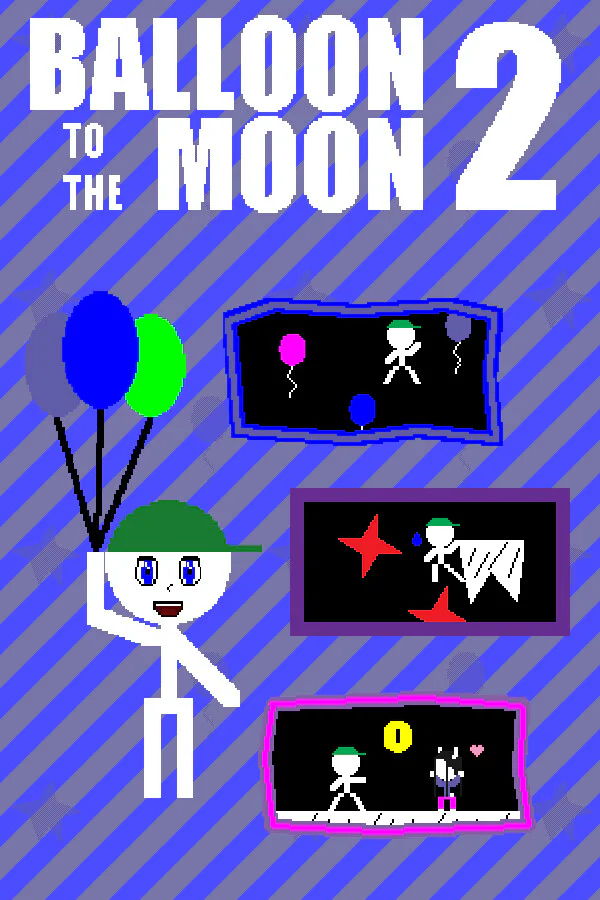 Copertina di Balloon to the Moon 2