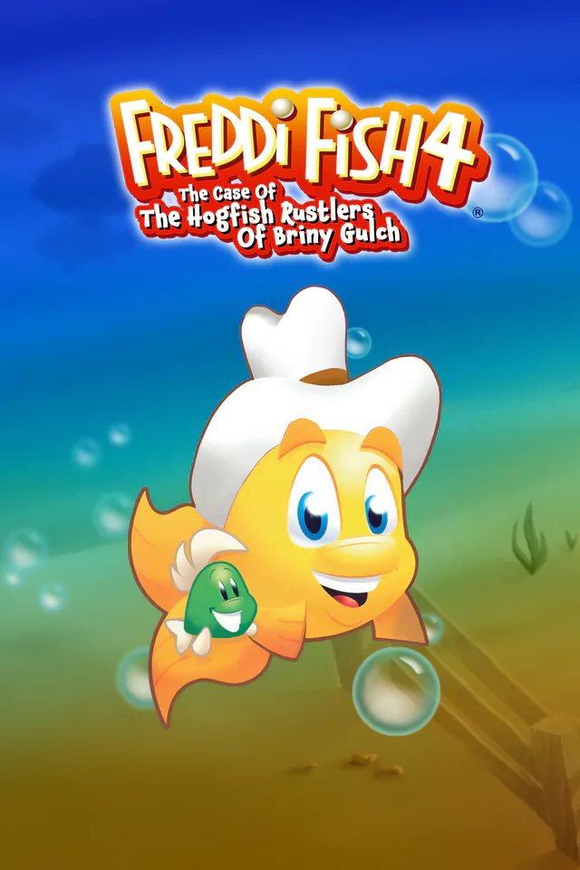 Copertina di Freddi Fish 4: The Case of The Hogfish Rustlers of Briny Gulch