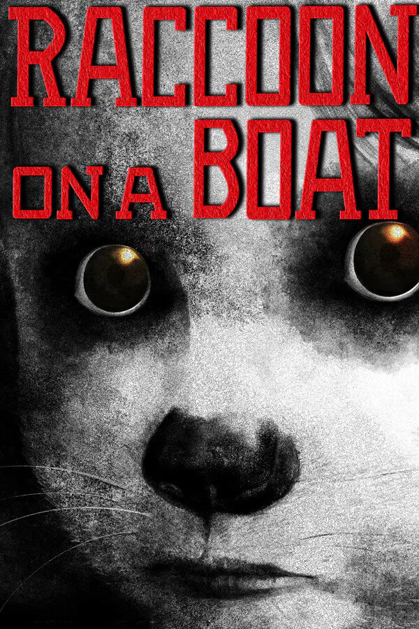 Copertina di Raccoon on a boat
