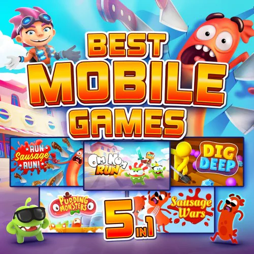 Copertina di Best Mobile Games 5-in-1