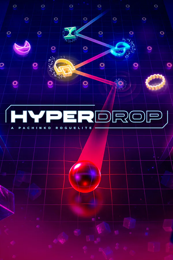 Copertina di HYPERDROP: A Pachinko Roguelite