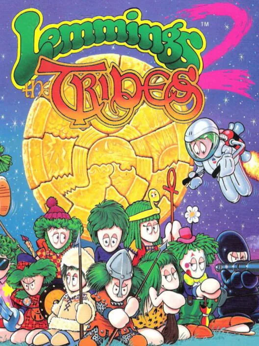 Copertina di Lemmings 2: The Tribes