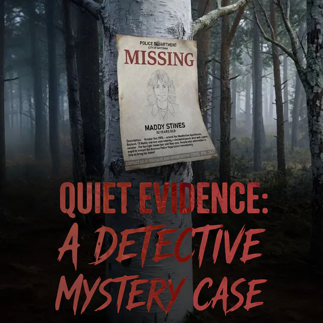 Copertina di Quiet Evidence: A Detective Mystery Case