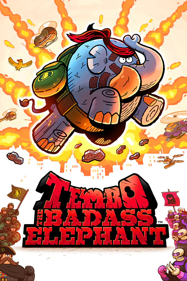 Copertina di TEMBO THE BADASS ELEPHANT