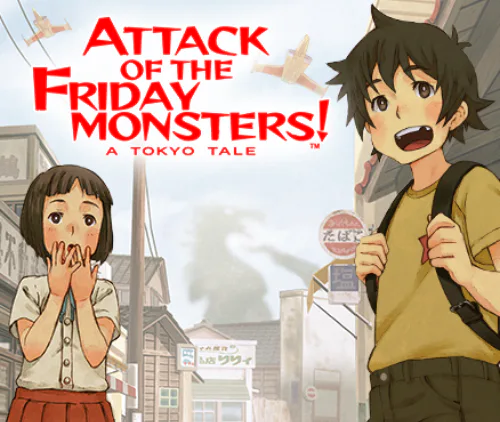 Copertina di ATTACK OF THE FRIDAY MONSTERS! A TOKYO TALE™
