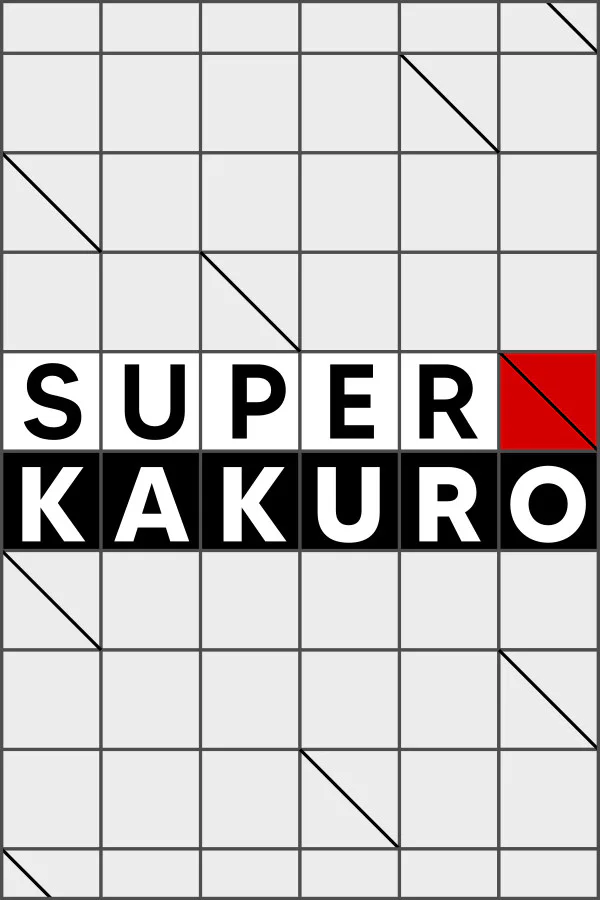 Copertina di Super Kakuro - Cross Sums