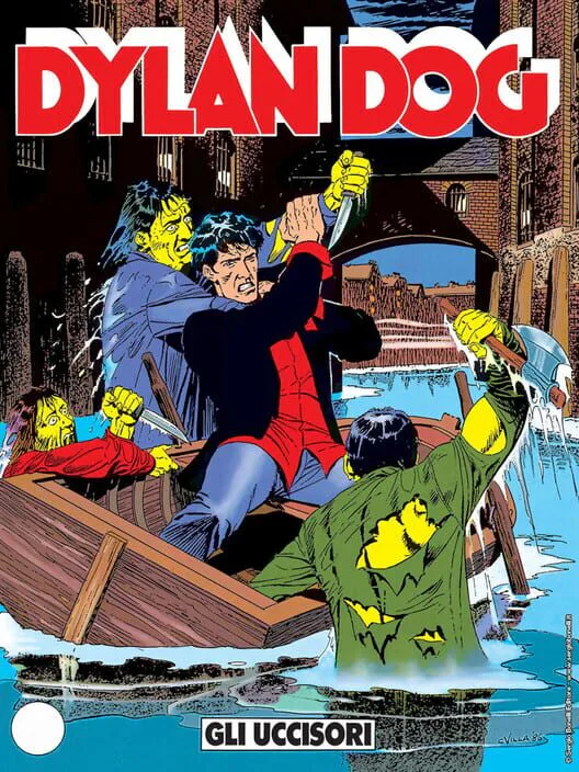 Copertina di Dylan Dog: Gli Uccisori