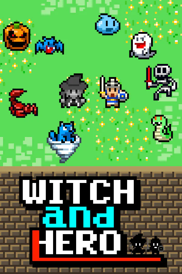 Copertina di Witch and Hero(魔女と勇者)