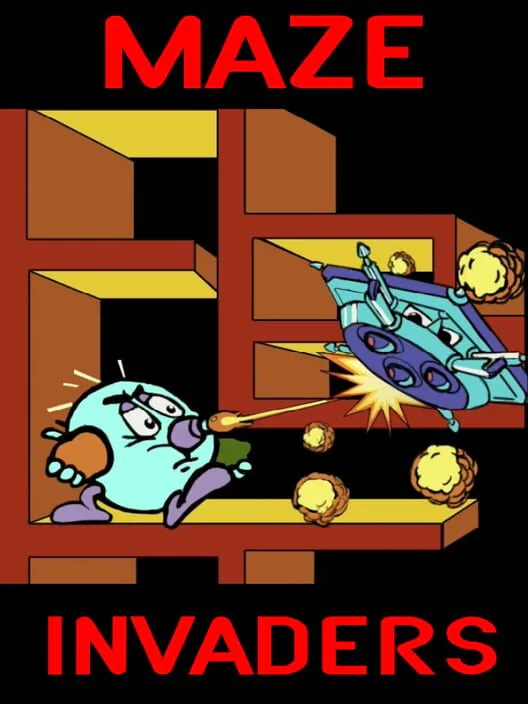 Copertina di Maze Invaders
