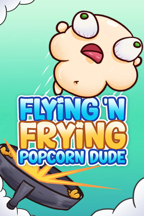 Copertina di Flying 'N Frying Popcorn Dude