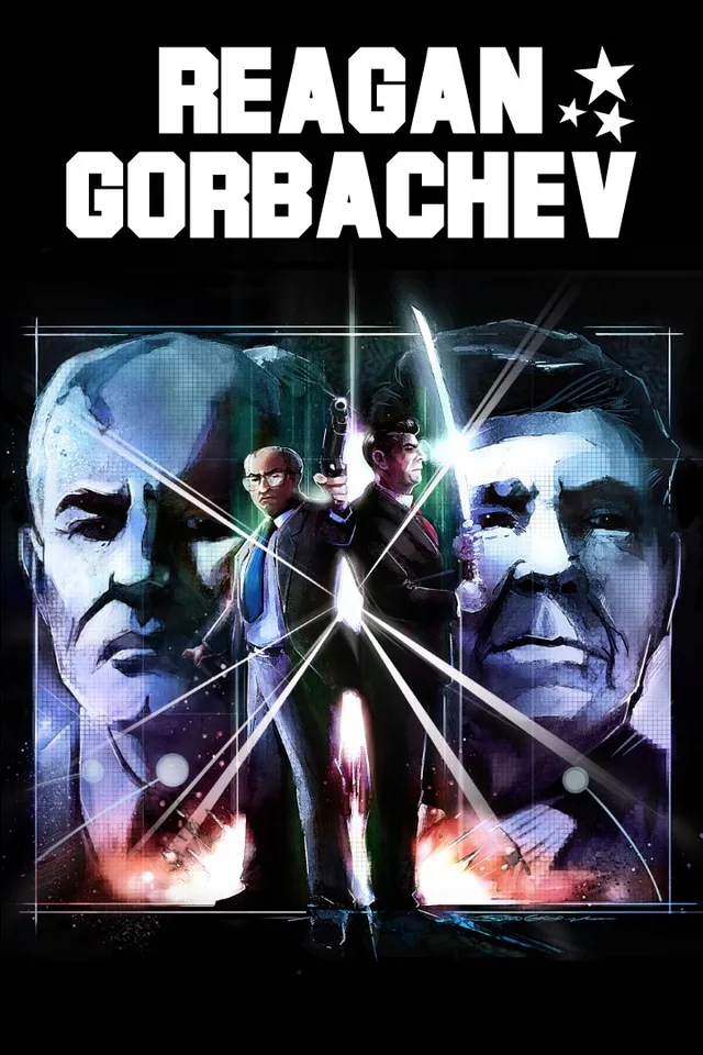 Copertina di Reagan Gorbachev