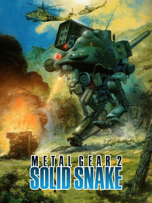 Copertina di Metal Gear 2: Solid Snake