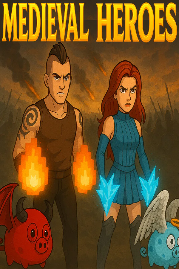 Copertina di Medieval Heroes
