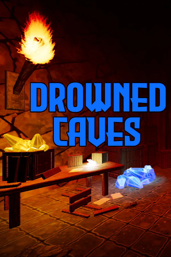 Copertina di Drowned Caves